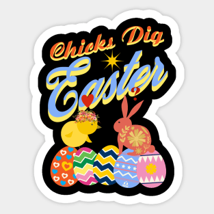 Easter Friends Chick Sticker